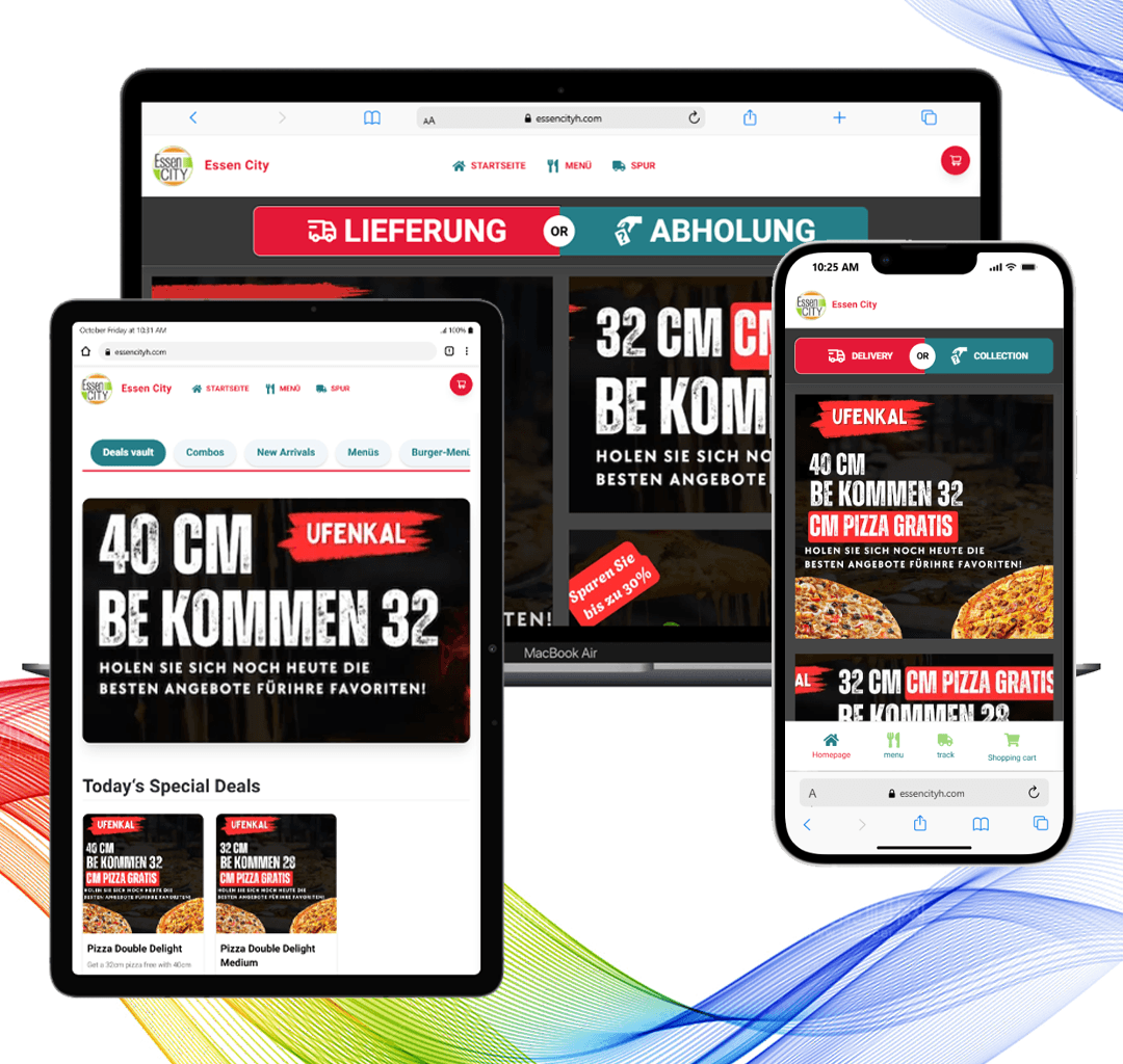 Essencity — Fast Food Delivery App image 1