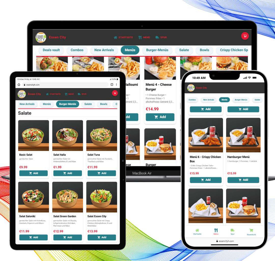 Essencity — Fast Food Delivery App image 2
