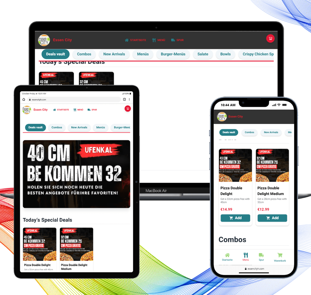 Essencity — Fast Food Delivery App image 3