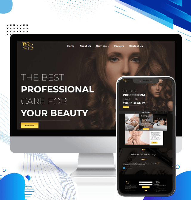 Unique Styles – Hair & Esthetics website styles image 1