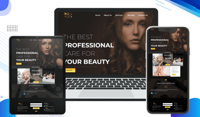 Unique Styles – Hair & Esthetics website styles image 3